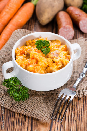 Fresh made Carrot Stew photo