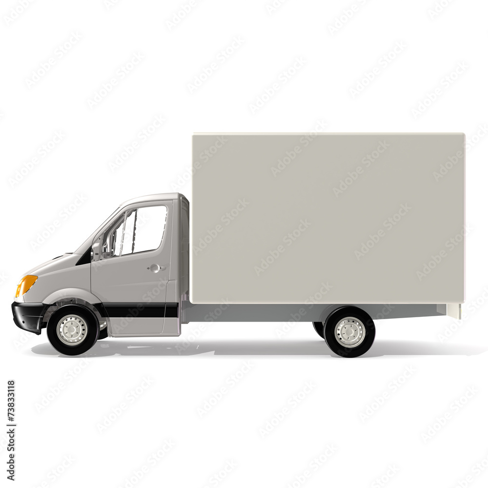 Isolated van Isolated van