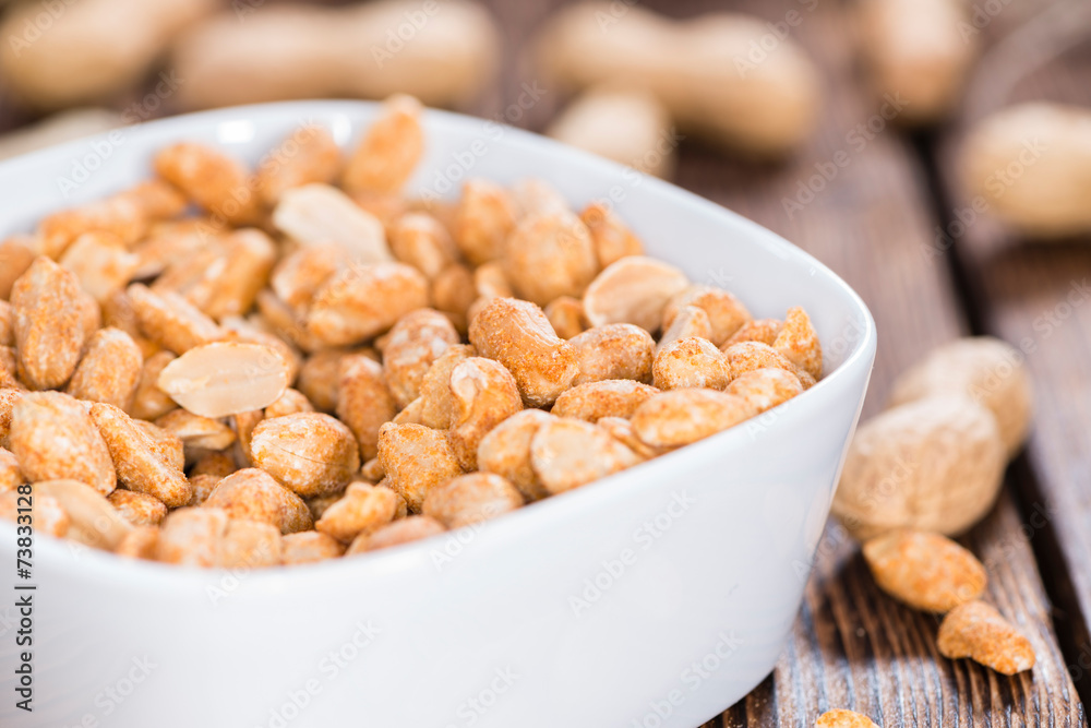 Peanuts (roasted and salted)