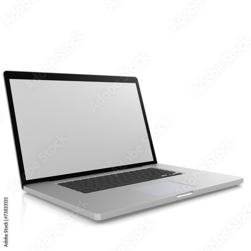 Laptop isolated