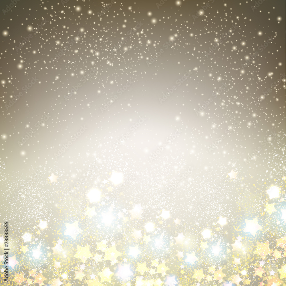 Elegant Christmas background with stars. Vector illustration Elegant Christmas background with stars. Vector illustration