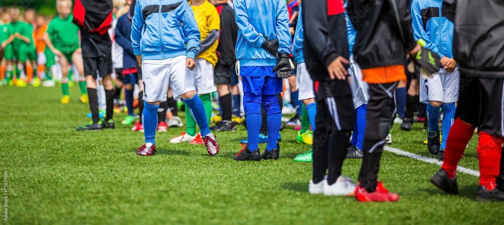 Football match for children.football soccer tournament Football match for children.football soccer tournament