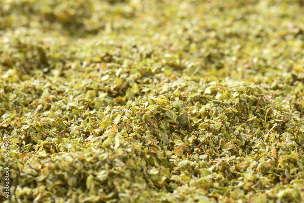 Dried Marjoram leaves Dried Marjoram leaves