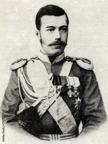 Nicholas II of Russia Fototapeta