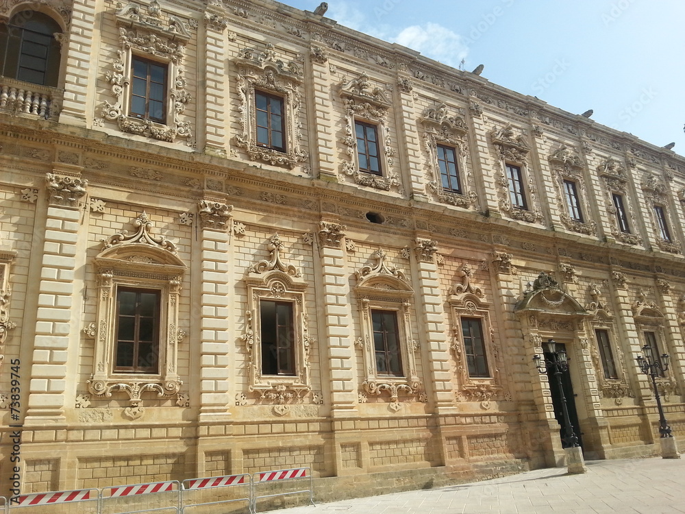 Apulien, Ein Palazzo in der Altstadt von Lecce