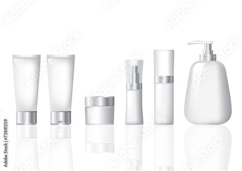 package cosmetic silver set