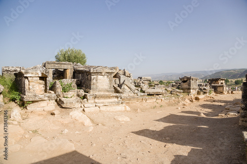 Hierapolis. Excavations of graves in the ancient necropolis