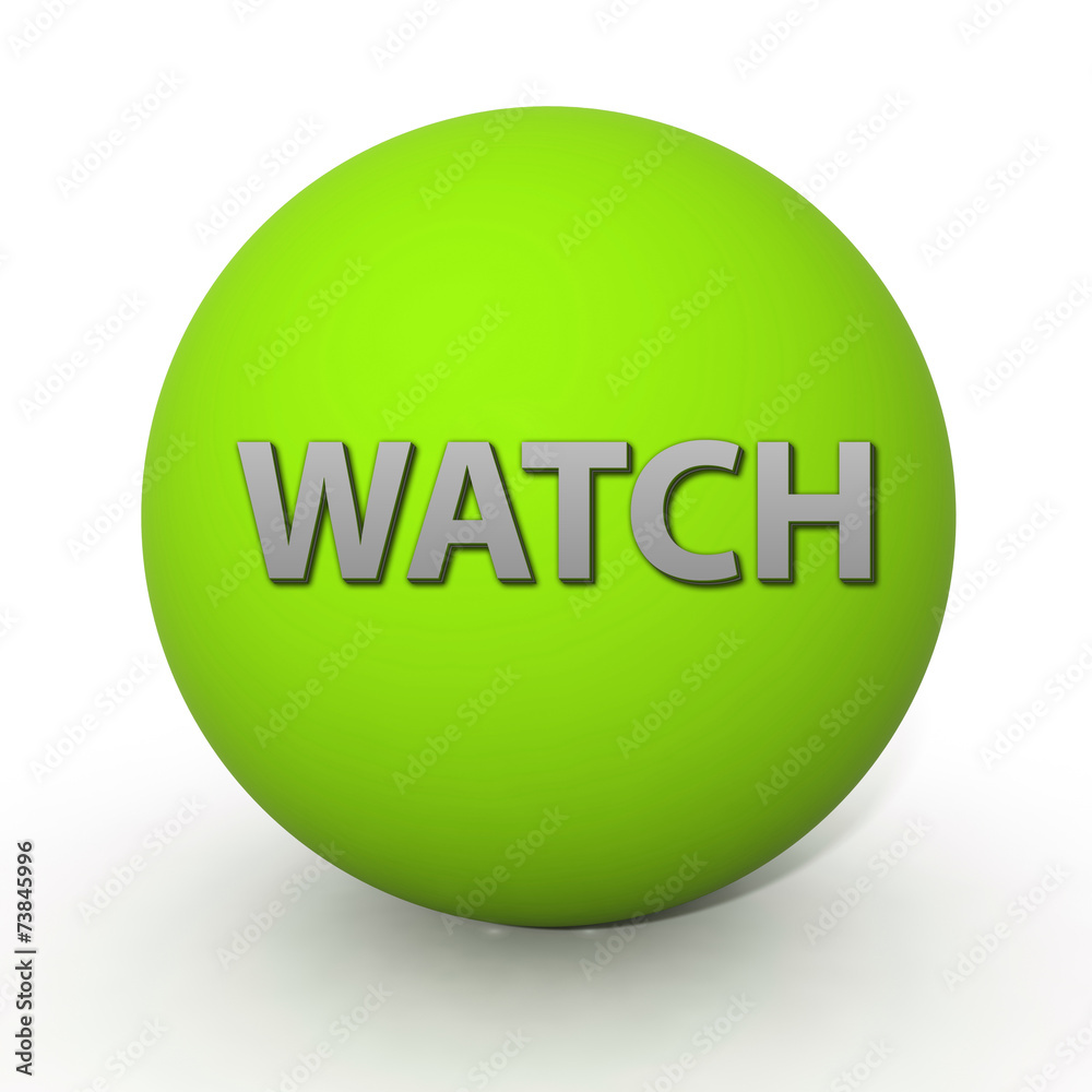 watch circular icon on white background watch circular icon on white background