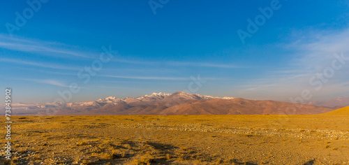 Tibet mountain panoramic view