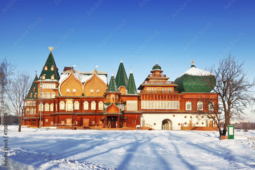 Moscow. Kolomenskoye. The Palace of Tsar Alexei Mikhailovich