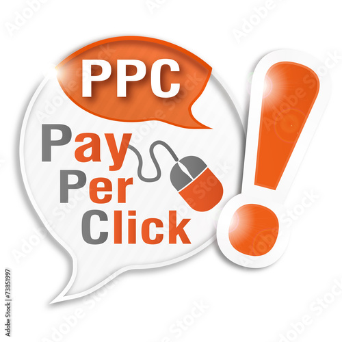 bulle rayée : pay per click