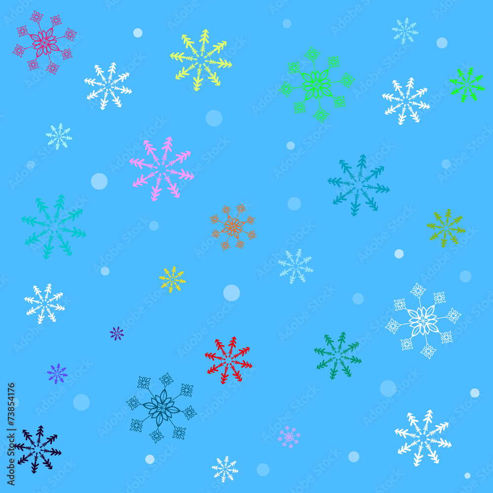 merry christmas snowflakes abstract background merry christmas snowflakes abstract background