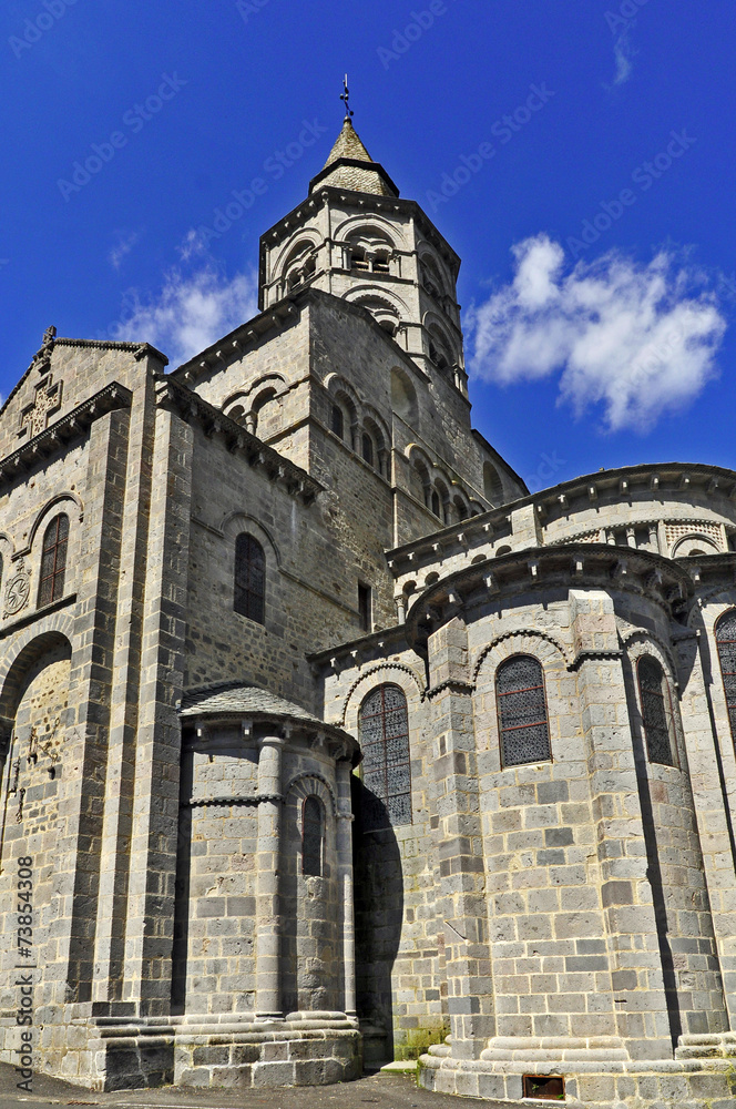 Orcival, Basilica di Notre Dame, Puy de Dome, Alvernia