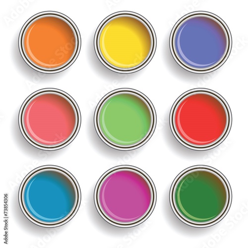 Free Download paint can color palette - GFXLoad