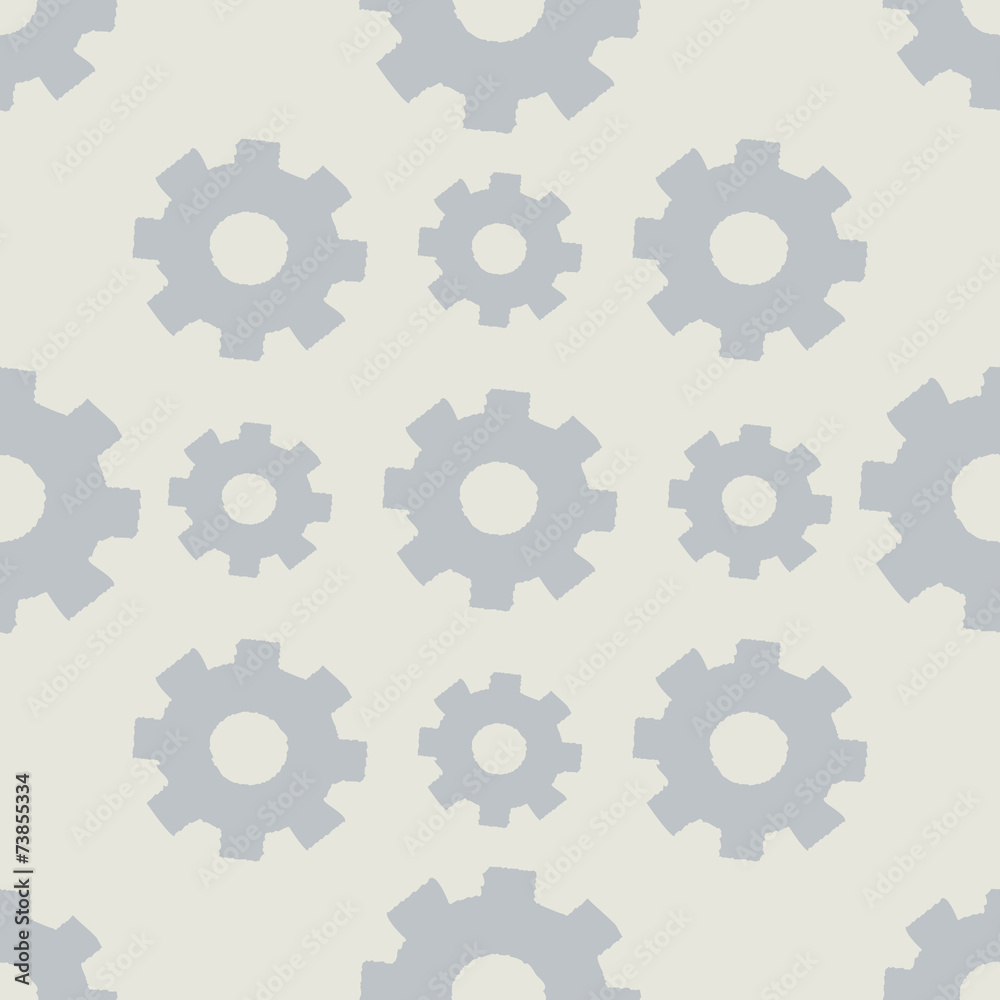 Seamless background with gears. Seamless background with gears.