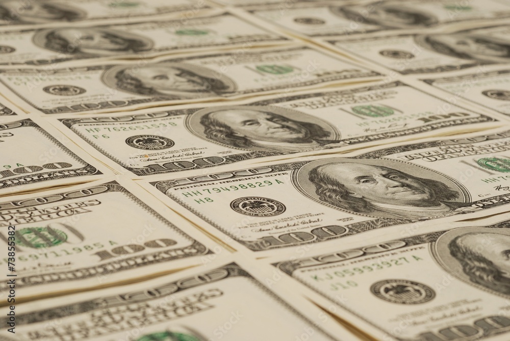 money background from dollars usa