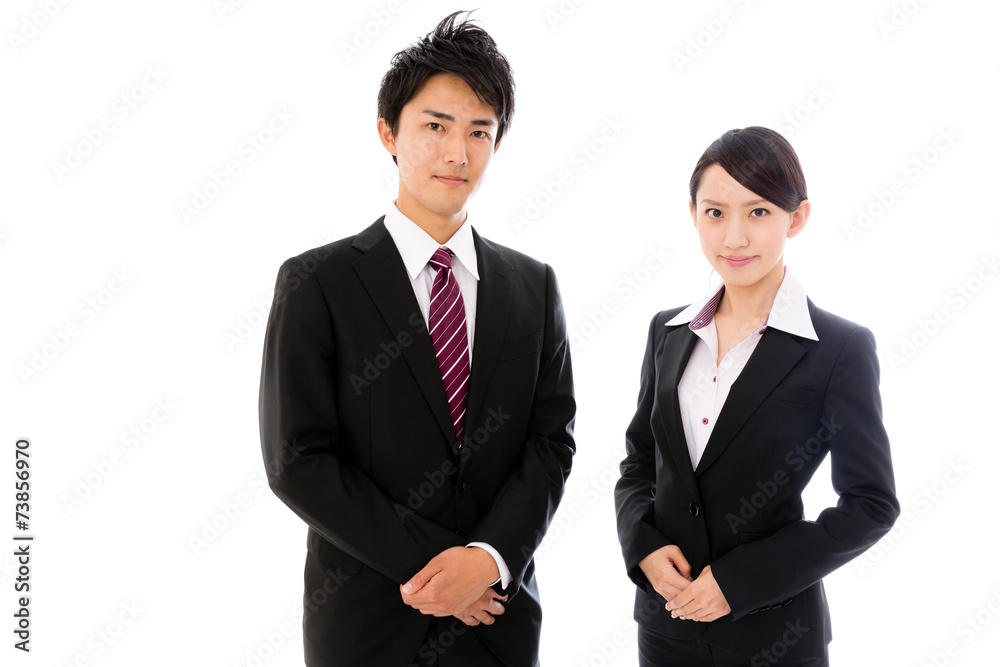 businessperson working image on white background businessperson working image on white background