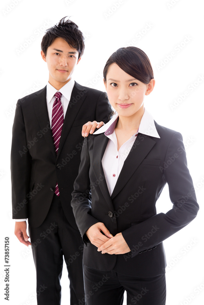 businessperson working image on white background businessperson working image on white background