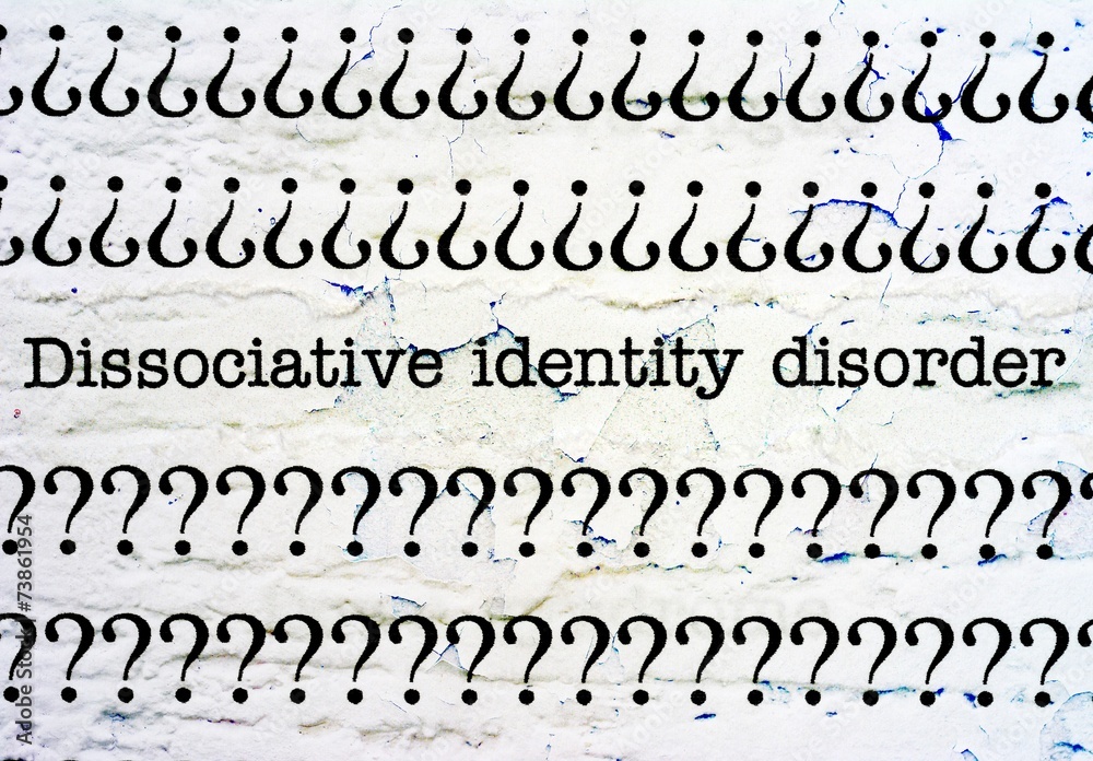 Fototapeta premium Dissociative identity disorder