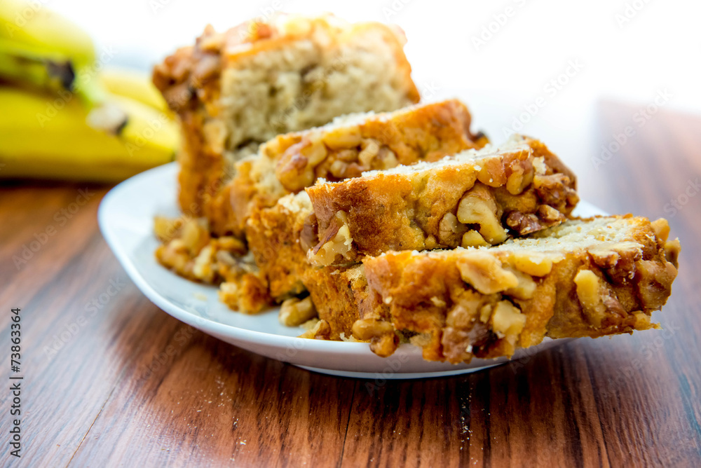 fresh banana walnut bread fresh banana walnut bread