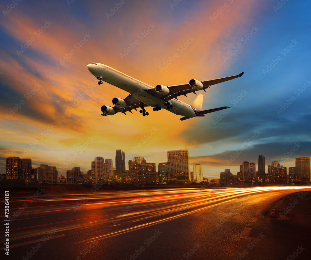 beautiful lighting of vehicle in land transportation and passeng beautiful lighting of vehicle in land transportation and passeng