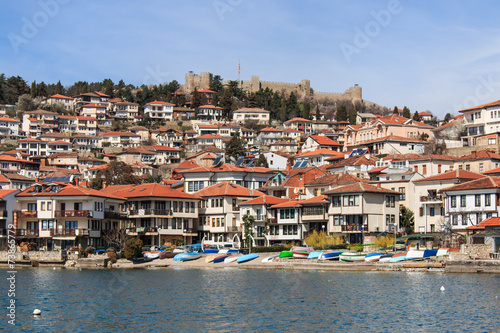 Ohrid lake, old town and fortress © Fabio Nodari