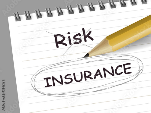 choosing insurance instead of risk with a pencil