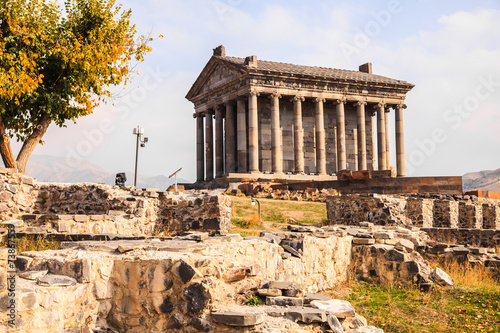 Garni Pagan Temple in Armenia photo