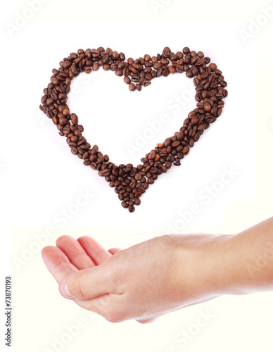 Heart coffee