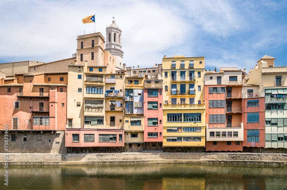 View of the city of Girona