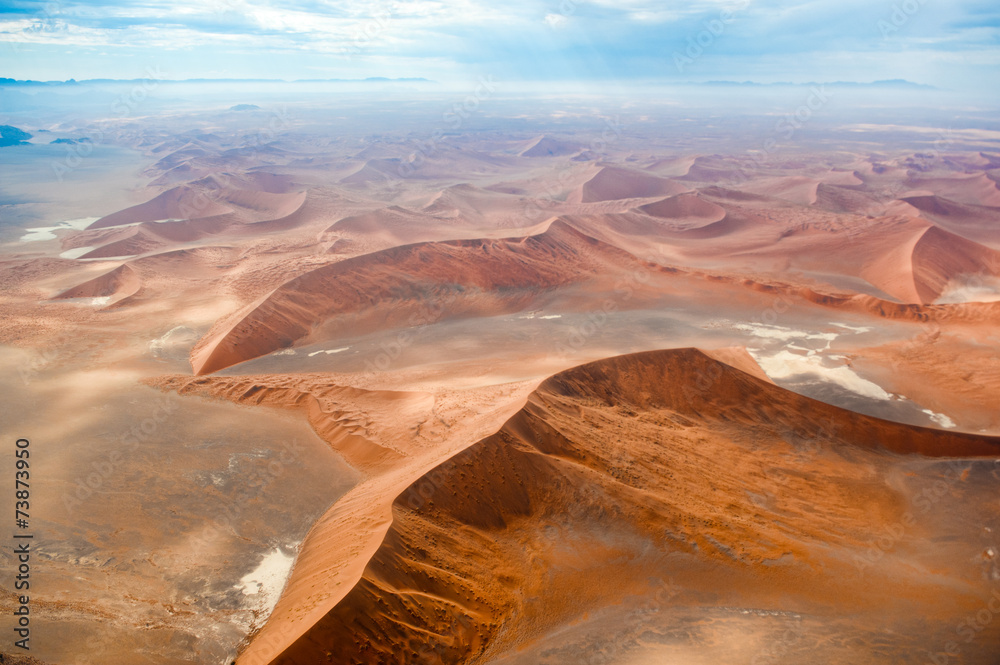 Sossusvlei, deserto della Namibia, Africa - obrazy, fototapety, plakaty 