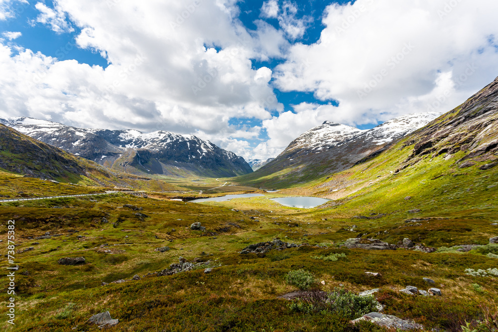 Fototapeta premium Norway landscape.