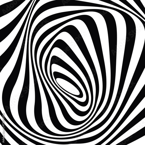 Optical art background like Zebra snout texture © giulia