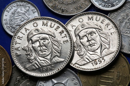 Coins of Cuba. Ernesto Che Guevara photo
