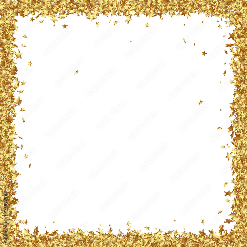 Rahmen, Urkunde, Zertifikat, Gold, Sterne, abstrakt, Star, leer