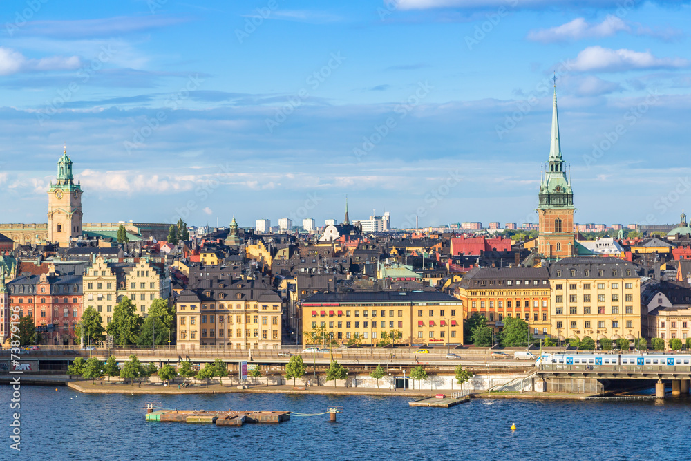 Gamla Stan, the old part of Stockholm, Sweden