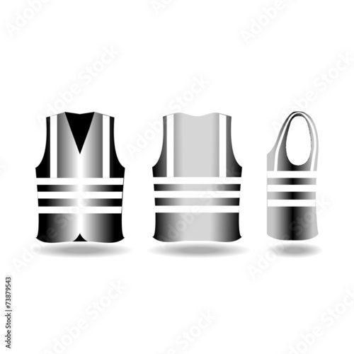 safety vest vector