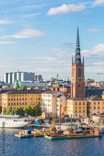 Photography Gamla Stan, the old part of Stockholm, Sweden