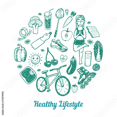 Healthy Lifestyle Background