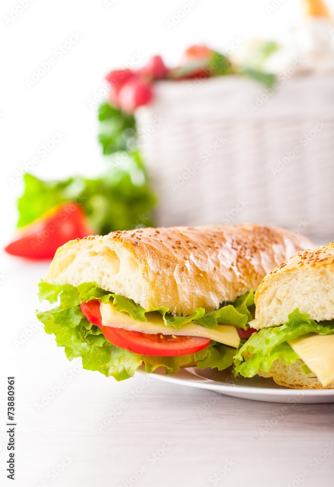 Fresh and tasty sandwiches Fresh and tasty sandwiches