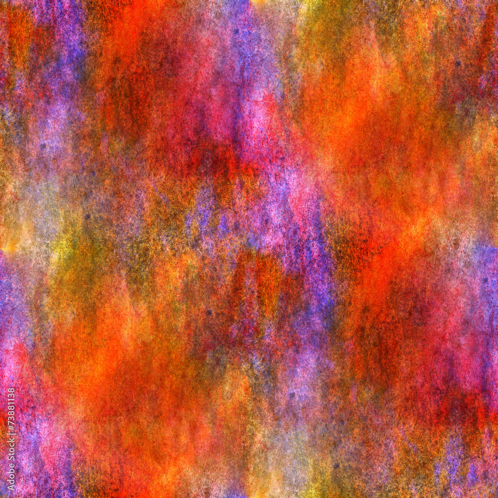 impressionism  artist orange, red, blue, yellow seamless  waterc