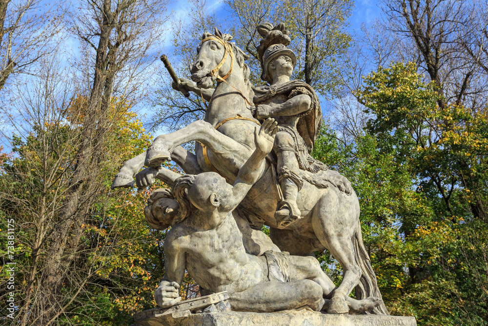 Monument of  King John III Sobieski in Warsaw, Agrykola street