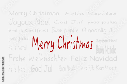Merry Christmas tag cloud hell