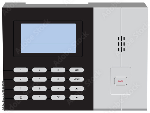 Support system for monitoring employee time