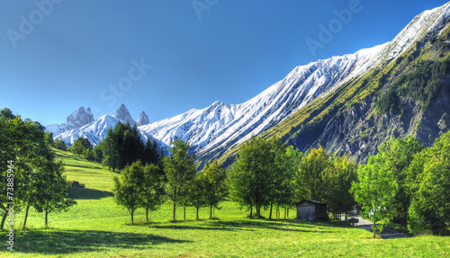 paysage de montagne - maurienne photo