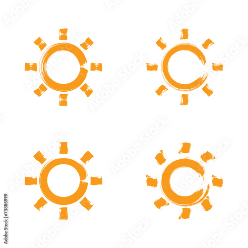 Set of hand-drawn simple ve...