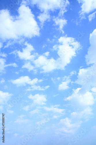 Photography Blue sky with clouds