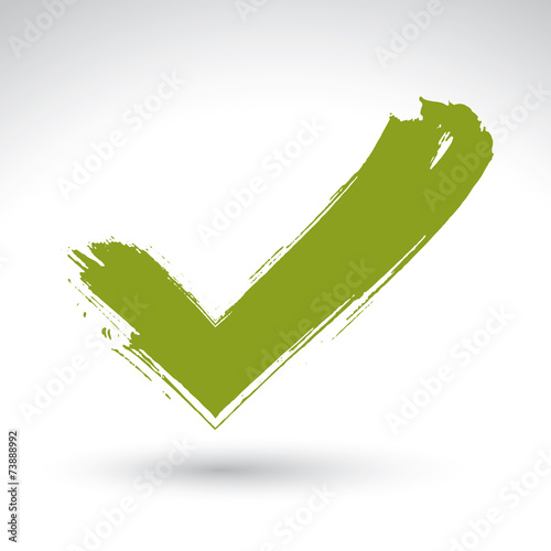 Hand drawn validation icon ...