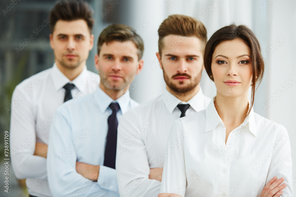 Portrait of Successful Business people Team Portrait of Successful Business people Team