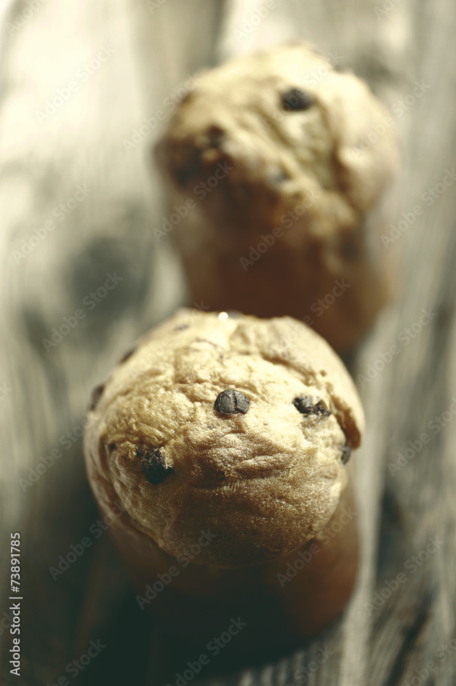 Panettone close-up Panettone close-up